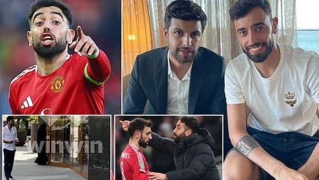 Bruno Fernandes' agent holds talks with Al-Hilal as Man United star's potential £200m Saudi mega move takes another twist