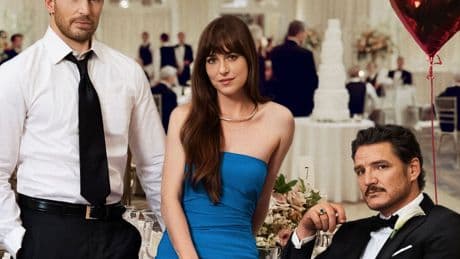 'Materialistas', triángulo amoroso entre Dakota Johnson, Chris Evans y Pedro Pascal