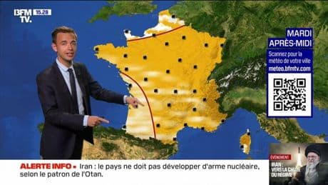 La météo pour ce mardi 24 juin