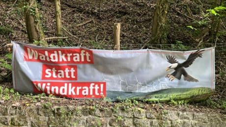 Der Prinz, die Adler und die Windräder