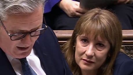 Rachel Reeves in tears at PMQs as Keir Starmer refuses to confirm she'll remain Chancellor after benefits cuts chaos
