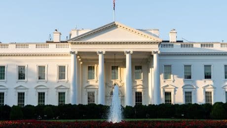 Trump Flies to Scotland, Leaving Chaos Swirling in Washington