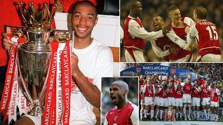 Ex-Arsenal star reveals he squared up to Thierry Henry and used to get BLACK EYES from his team-mates as he lifts the lid on Gunners' fighting culture under Arsene Wenger