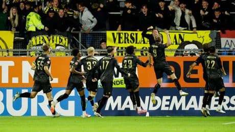 Vitesse pakt in slotfase eerste punt bij RKC Waalwijk