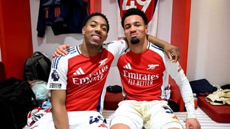 Arsenal pair included in six-man PFA Young Player shortlist voted for by rivals