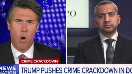 NewsNation anchor flips out when Trump critic Mehdi Hasan invokes Jan. 6 and cuts off interview