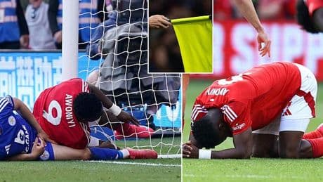 Controversial offside protocol to be reviewed after incident which left Taiwo Awoniyi needing urgent surgery on potentially fatal injury