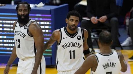 Kyrie Irving habla sin tapujos sobre su paso en Brooklyn con Durant y Harden