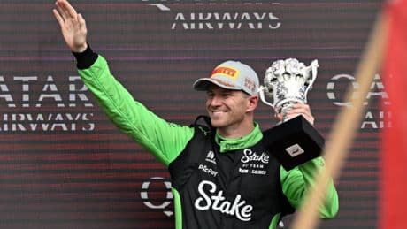 Los sueños se cumplen: Hulkenberg sube al podio... ¡a la 239ª!