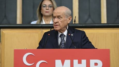 MHP Lideri Bahçeli'den eski CHP Genel Başkanı Öymen için taziye mesajı