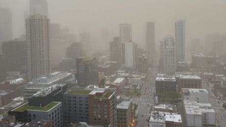 Satellite images show apocalyptic ‘wall of dust’ blanketing Chicago