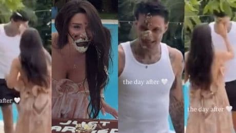 Scamacca, lo scherzo dopo le nozze a Flaminia Appolloni