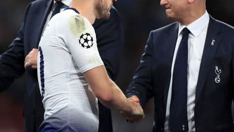 Harry Kane reacts to Daniel Levy’s Tottenham departure after tension over transfer saga