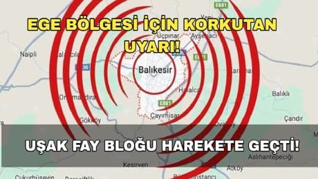 5'lik depremin ardından uzmanından uyarı: Uşak fay bloğu harekete geçti, bölgede deprem fırtınası devam edecek