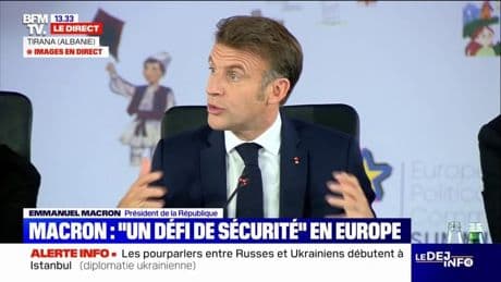 Emmanuel Macron à propos du marché européen: "Si nous savons agir tous ensemble, c'est une énorme puissance de feu"