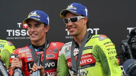 Franco Morbidelli, piloto de MotoGP: "Márquez es fantástico, pero no logró lo mismo que Rossi"