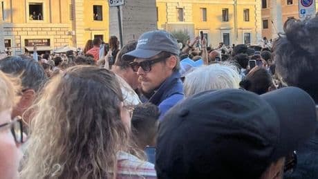 Harry Styles spotted greeting Pope Leo at The Vatican as fans in meltdown