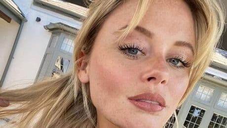 Emily Atack says she swears by this gorgeous Boden maxi dress that flatters bigger busts