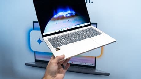 Chromebook Plus laptops like Lenovo’s sleek, new 14-incher are getting free Gemini AI features