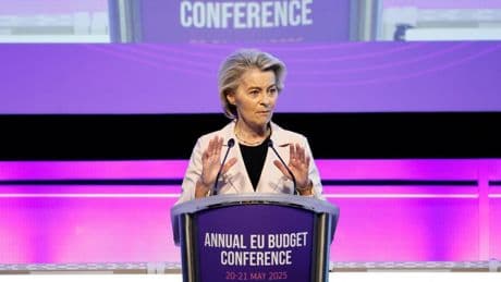 Von der Leyen pide a Israel detenga la “abominable” escalada en Gaza