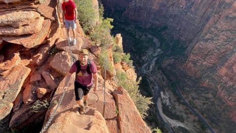 We hiked Angels Landing, one of Zion National Park's most dangerous trails. Here are 12 things that surprised us about the adventure.