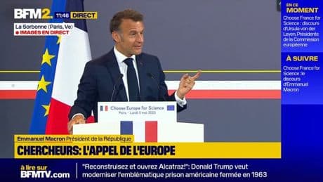 Chercheurs: "Personne ne pouvait penser que cette très grande démocratie du monde" allait faire "une telle erreur", déclare Emmanuel Macron à propos des États-Unis