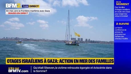 Israël: une flottille au large de Gaza pour demander la libération des otages
