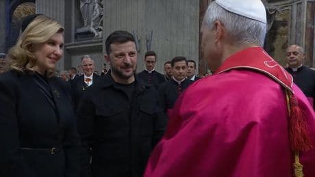 El papa León XIV recibirá a Zelenski este domingo: "Ucrania espera negociaciones para una paz duradera y justa"
