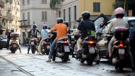 La nuova crociata, stop per 90mila moto