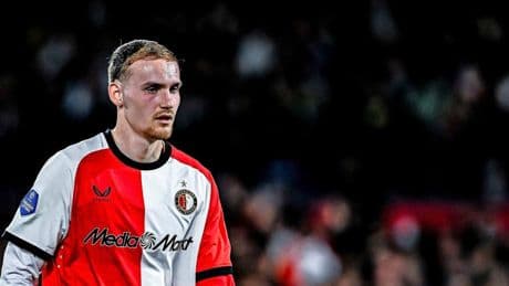 Feyenoord-verdediger Thomas Beelen komt dit seizoen niet meer in actie