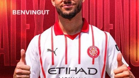 El Girona ficha al lateral izquierdo Àlex Moreno para sustituir a Miguel