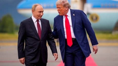 Keir Starmer asked how he felt seeing Putin get red carpet treatment by Donald Trump