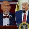 NBA legend Kareem Abdul-Jabbar takes aim at Trump's 'tyrannical administration' during Harvard speech