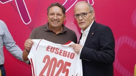 Eusebio vuelve a los banquillos: "Tengo mucho fútbol dentro y voy a demostrarlo"