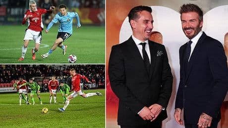 David Beckham and Gary Neville swing the axe as Salford City release SEVENTEEN players - just days after completing takeover