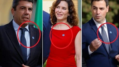 Por qué los asistentes a la Conferencia de Presidentes llevan un pin azul y qué significado tiene