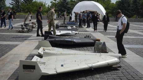 A Russian drone strike on Odesa kills a married couple and injures 17 people, Ukraine says