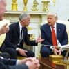 "Canada is niet te koop", zegt premier tijdens ontmoeting met Donald Trump, maar die houdt vol: "Zeg nooit nooit"
