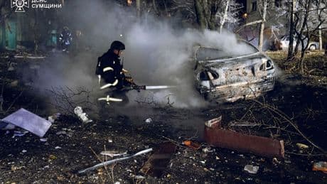 Krieg in der Ukraine: Tote nach russischem Raketenangriff auf Sumy