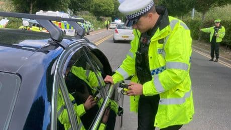 Alcohol warning to holidaymakers as police start breathalysing at UK airport