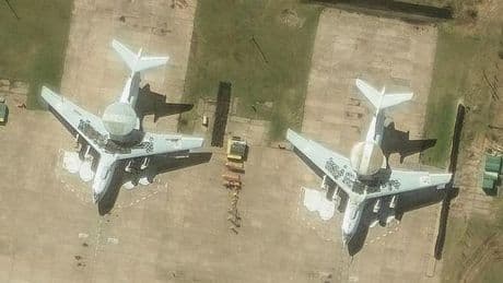 Ukraine soll wertvolle russische Spionageflugzeuge getroffen haben
