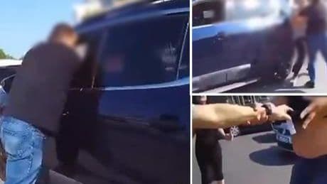 İstanbul'da akılalmaz trafik kavgası: Hamile eşinin yanında araçtan indirip darp etti