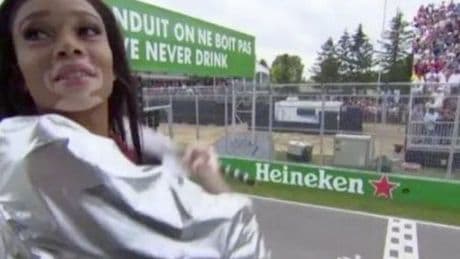 Lewis Hamilton’s supermodel friend waved Canadian Grand Prix chequered flag one lap early