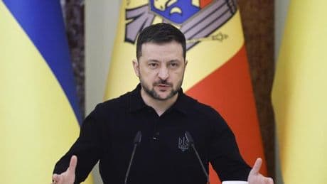 Zelenski pide ante representantes de 40 países que Rusia pague por su agresión a Ucrania