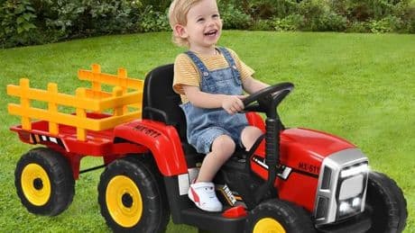 Electric ride-on tractor toy gets slashed by £140 in time for early Christmas shopping