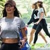 Showing up Lauren Sanchez! Patrick Whitesell's Aussie wife shows off her natural beauty as she steps out in LA - while his ex-wife pulls out all the stops in epic Venice wedding to Jeff Bezos