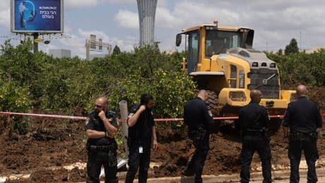 Israel Bombs Yemeni Port City After Houthi Missile Struck Near Tel Aviv Airport