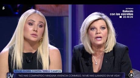 Rocío Flores carga contra Terelu Campos: “No has compartido ninguna vivencia conmigo”