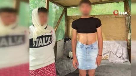 İstanbul'da şaşkına çeviren olay: Peşlerine düştüler, yakalayıp etek giydirerek kayda aldılar