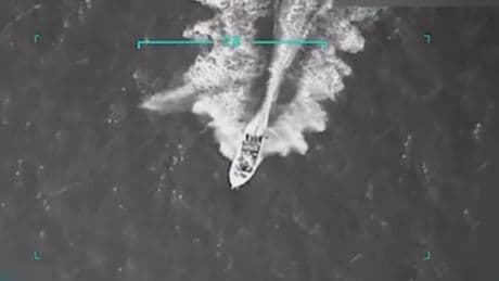 Trump says 11 dead in strike on Venezuelan drugs boat